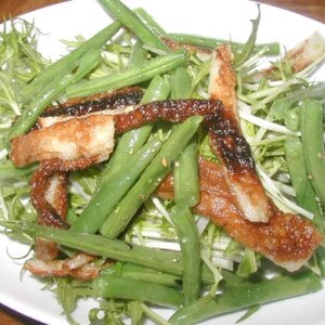 インゲンと竹輪のサラダ